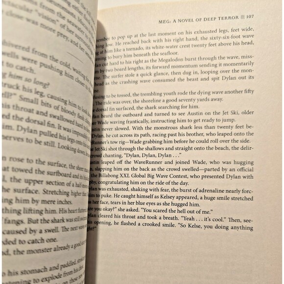 MEG: A Novel of Deep Terror (MEG, 1) - Paperback By Alten, Steve - VERY GOOD - Picture 4 of 10